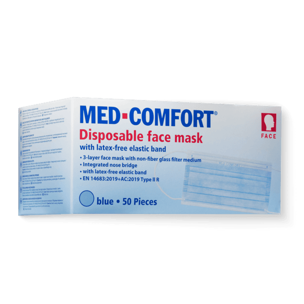 Mascarilla quirúrgica pack 50 ud – 3 capas Type IIR EN 14683 - Imagen 3