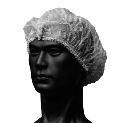 Gorro desechable no tejido PP sin látex – blanco | Pack 100 ud - Imagen 2
