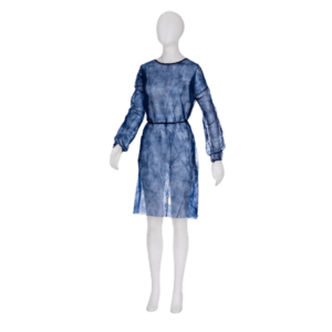 Pack 10 ud – bata pe hospitalaria 15 g – puño elástico azul