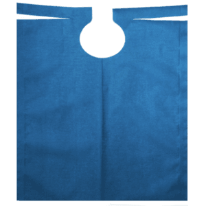 Babero dental en rollo azul precortado – pack 80 ud 50 x 60 cm