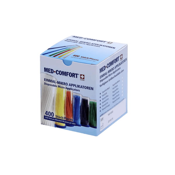 Microaplicadores naranja 10 cm regular – pack 100 ud - Imagen 2