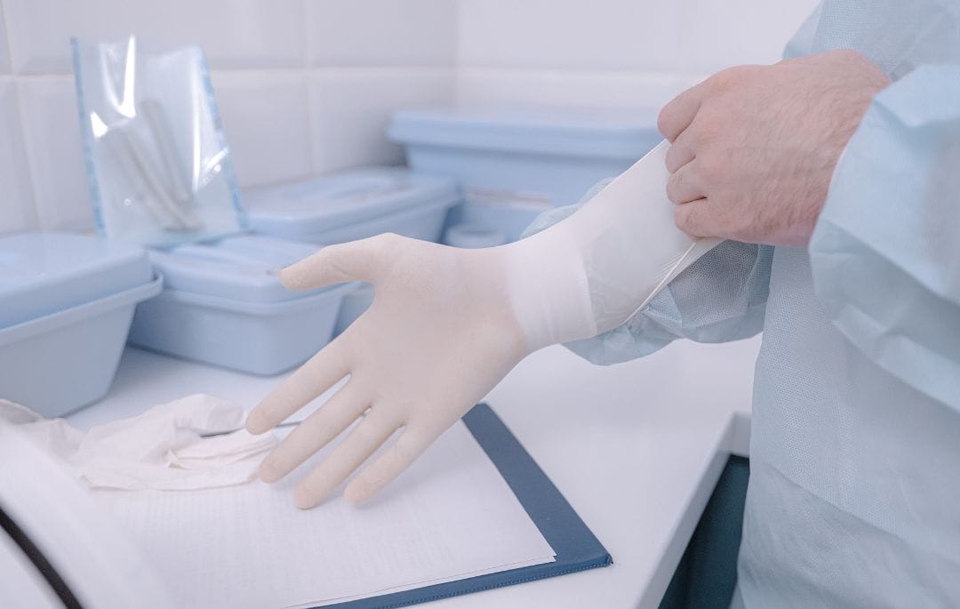 Comprar guantes de látex para médicos