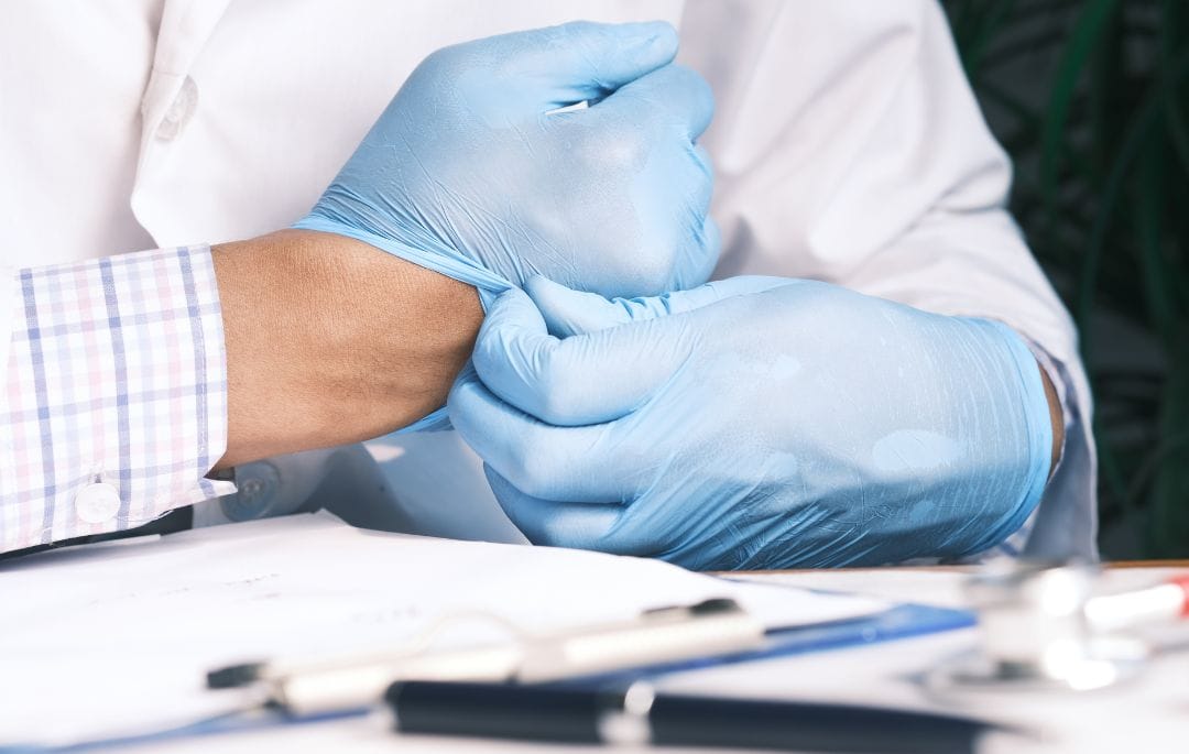 Comprar guantes de nitrilo para médicos